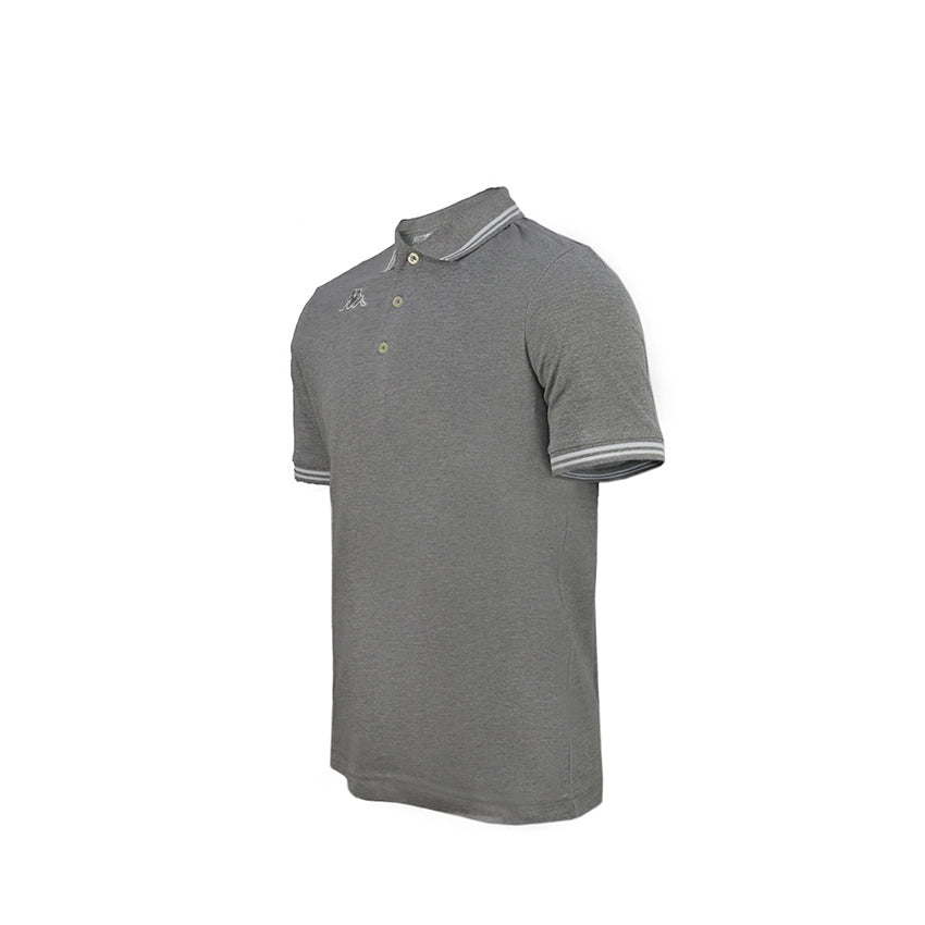 Omini Logo Men's Polo Shirt - Light Grey