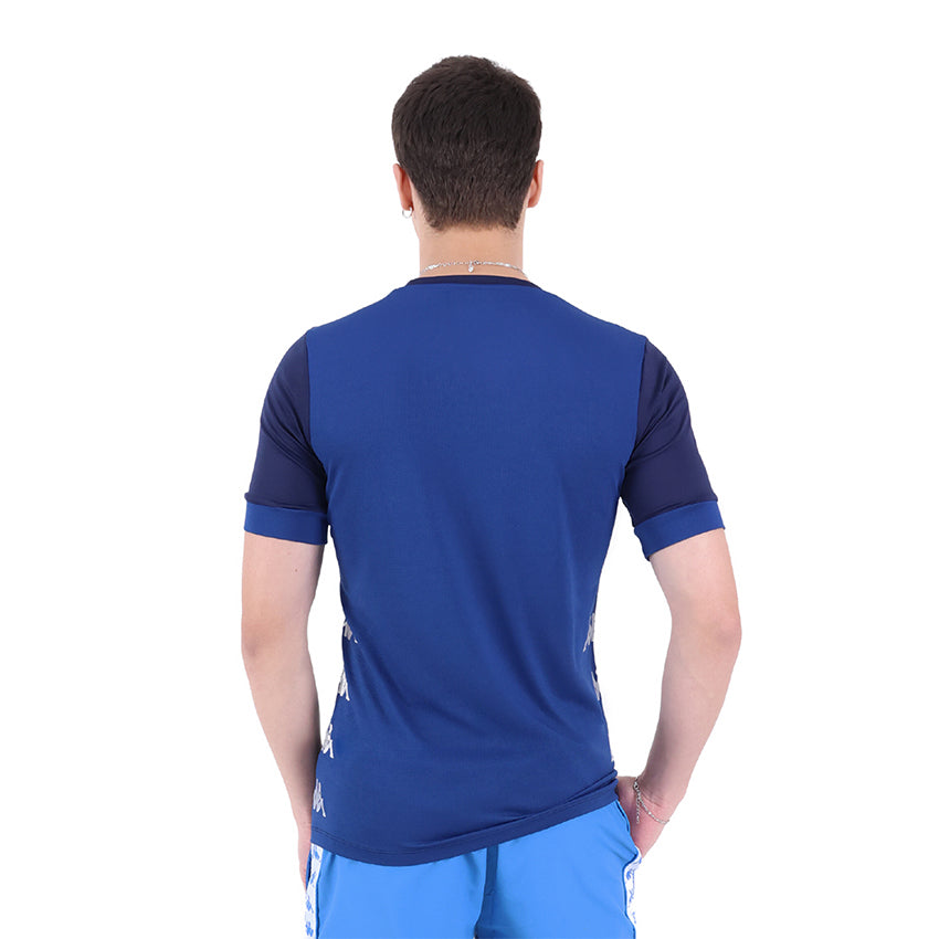 Sports Logo Men's T-Shirt - Navy Blue