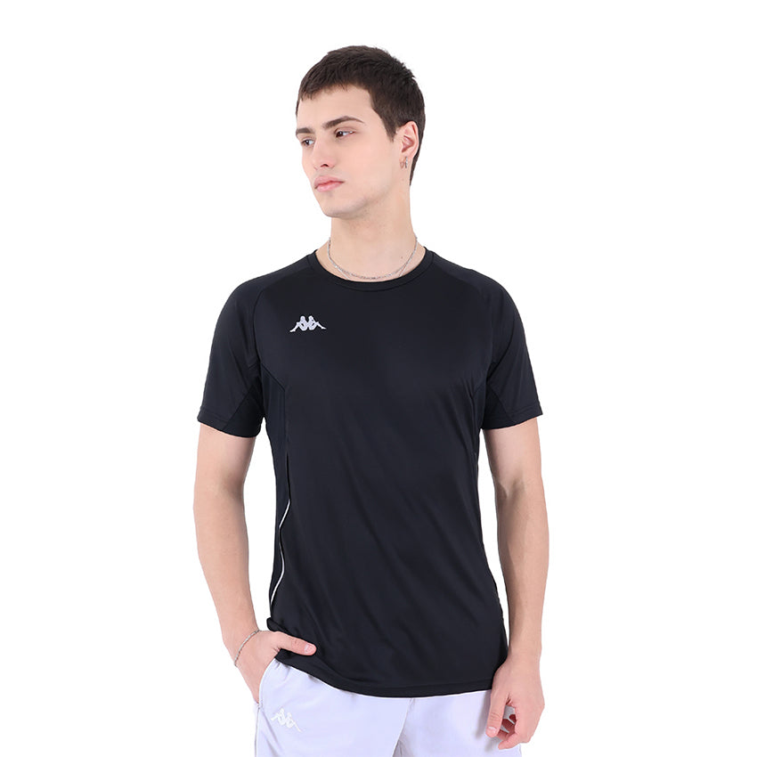 Sports Logo Men's T-Shirt - Black