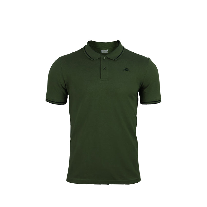 Sports Logo Men's Polo Shirt - Olive
