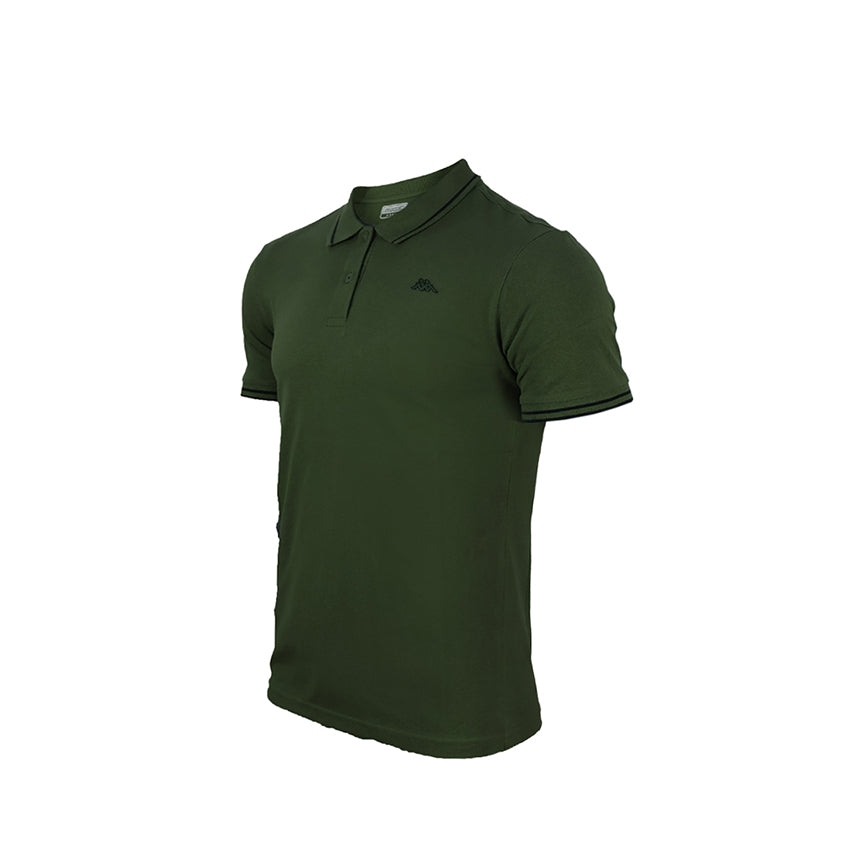 Sports Logo Men's Polo Shirt - Olive
