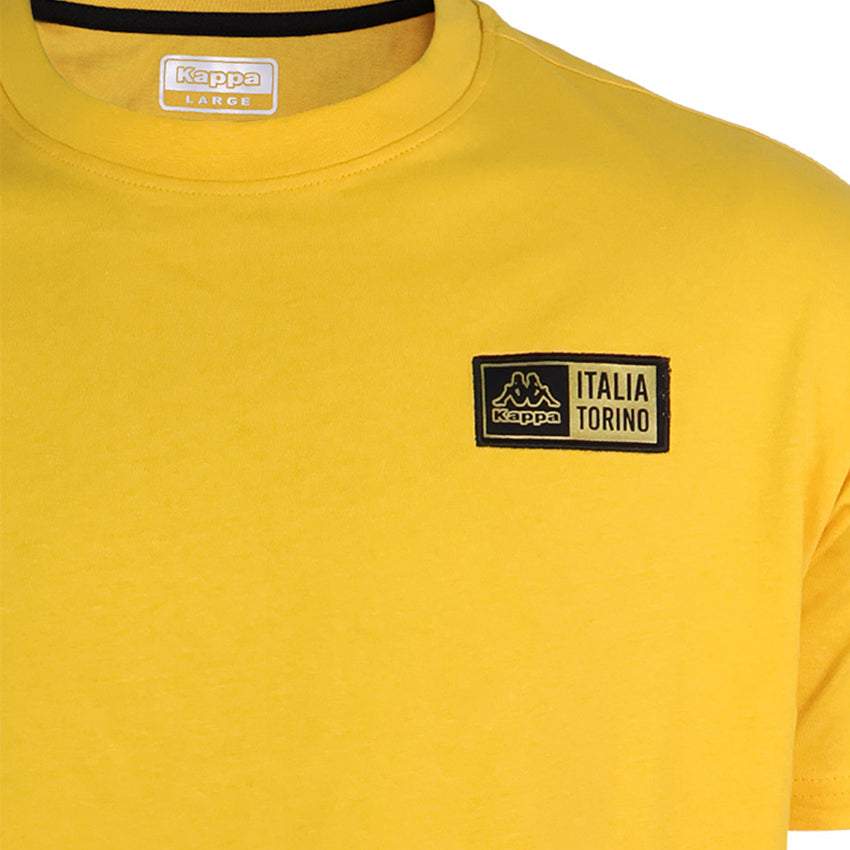 Sports Logo Men's T-Shirt - Mustard