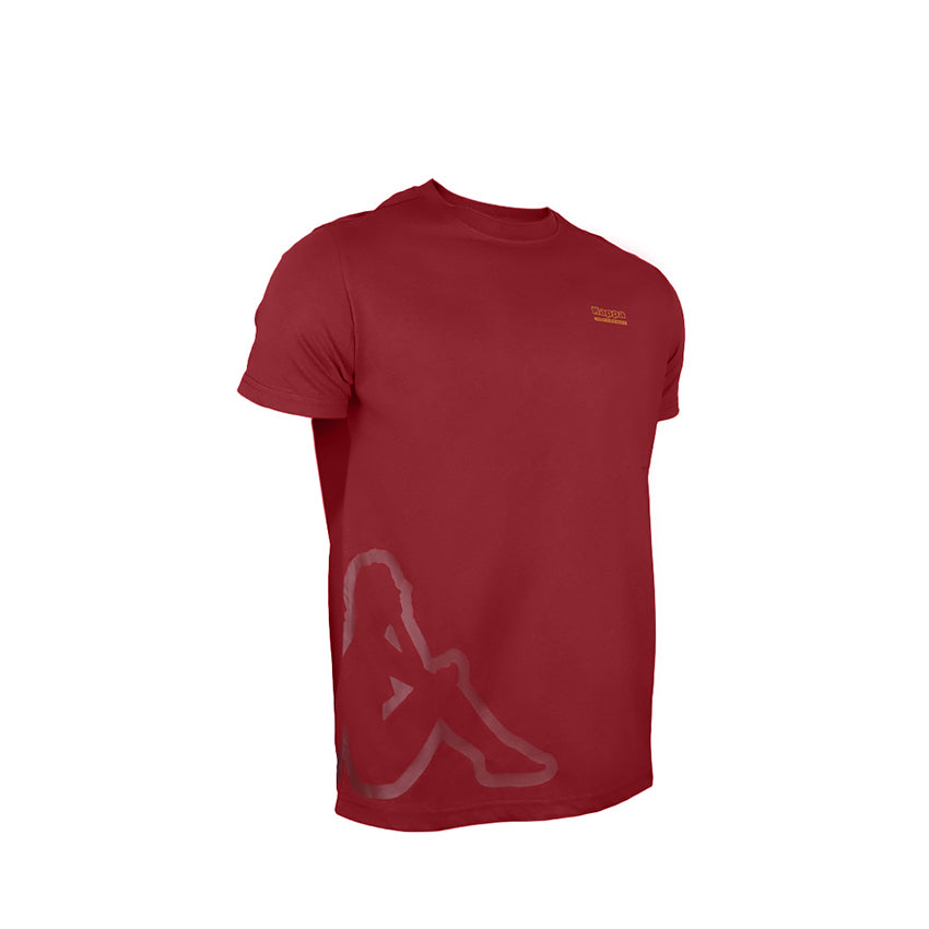 Sports Logo Men's T-Shirt - Burgundy
