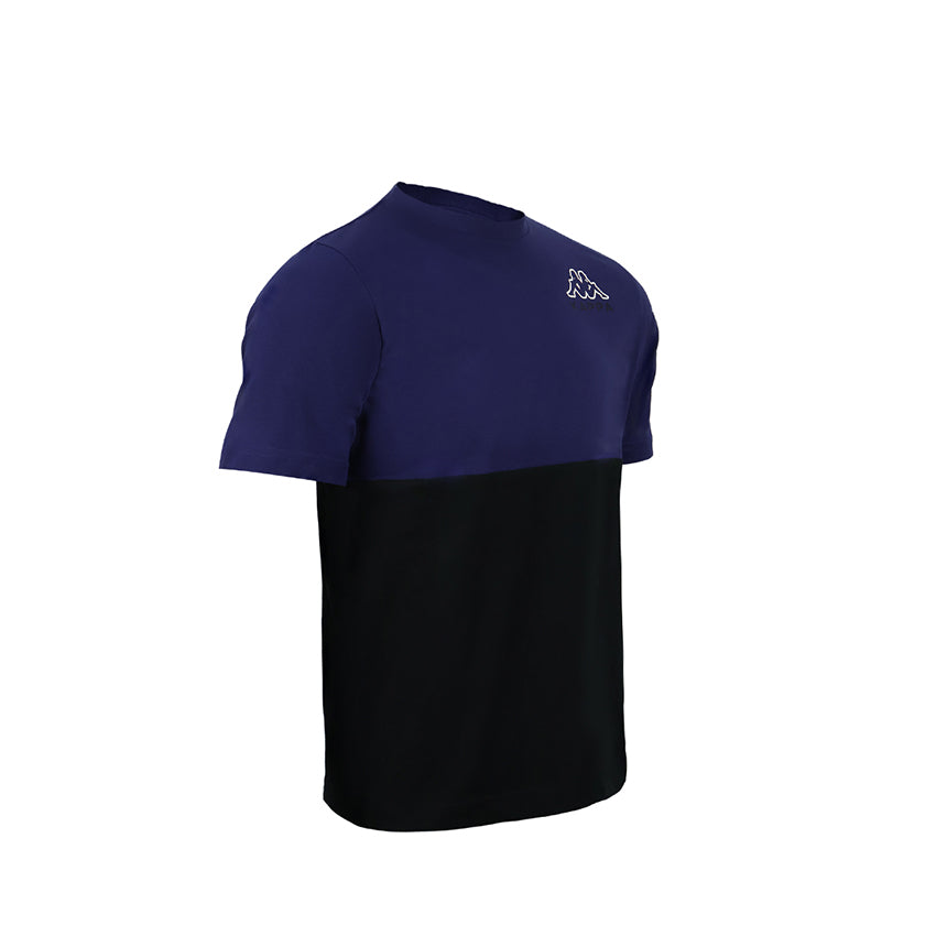 Sports Logo Men's T-Shirt - Dark Blue Black