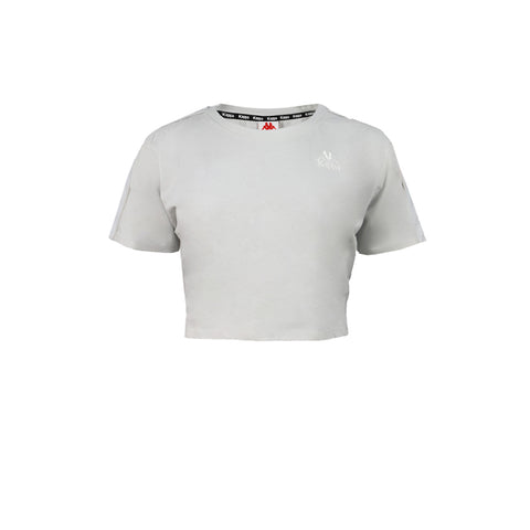 222 Banda Women's T-Shirt - Grey White