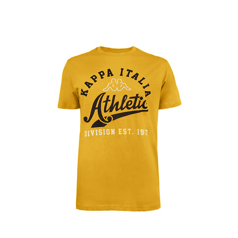 Sport Logo Men's T-shirt - Mustard