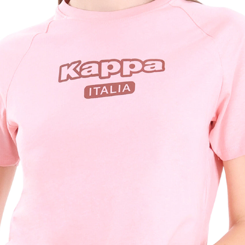 Sports Logo Women's Crop Top - Blush Pink