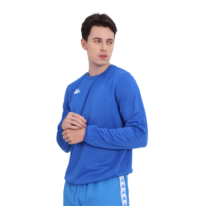 Sports Logo Men's Sweatshirt - Royal Blue