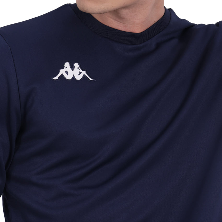 Sports Logo Men's Sweatshirt - Navy White