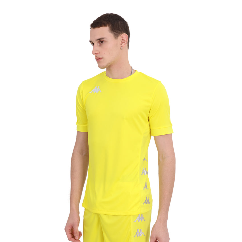Sports Logo Men's T-Shirt - Yellow