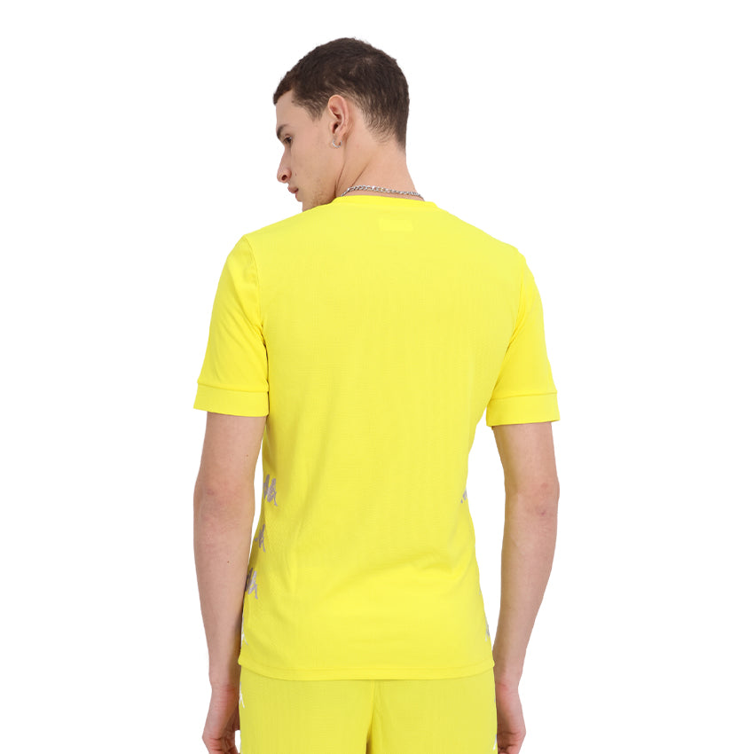Sports Logo Men's T-Shirt - Yellow