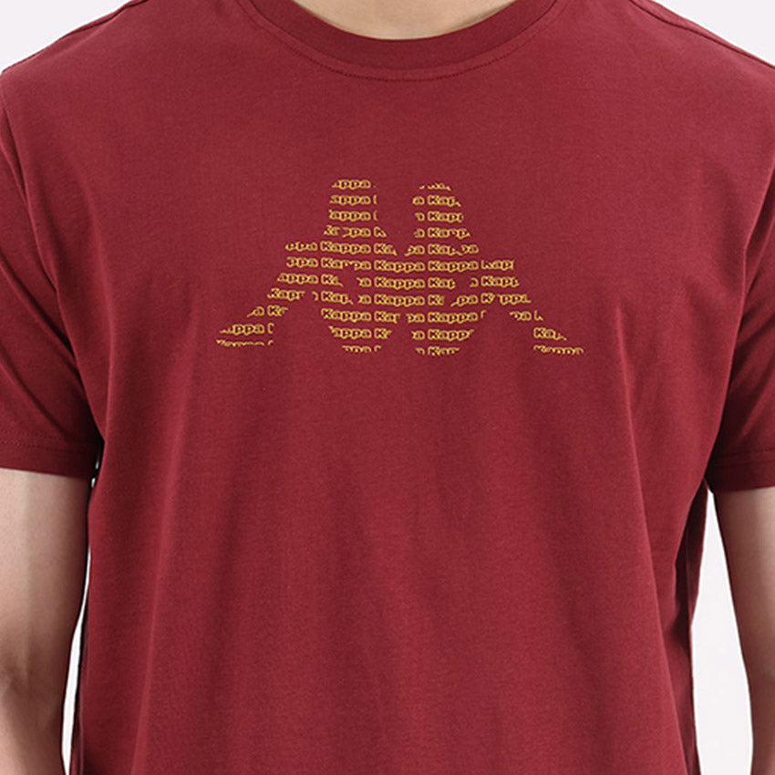 Sports Logo Men's T-shirt - Burgundy