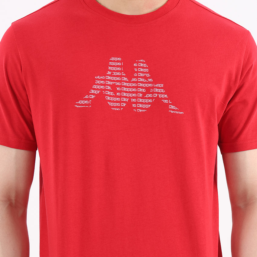 Sports Logo Men's T-shirt - Red