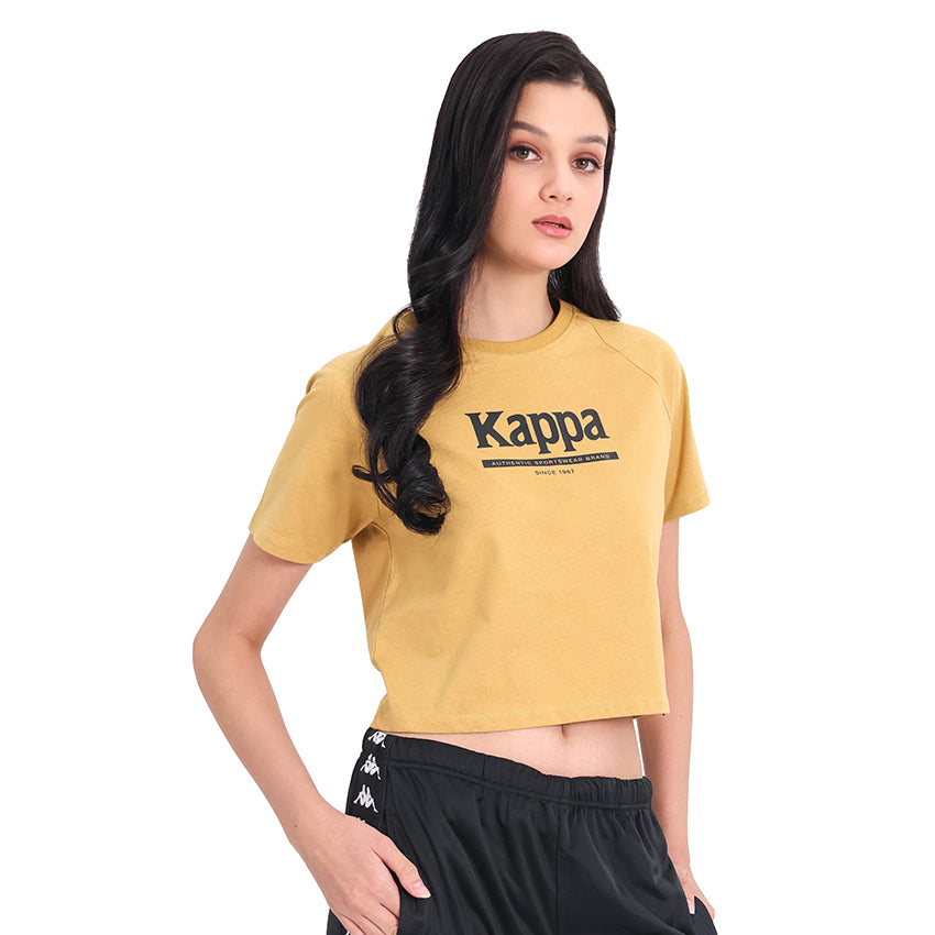 Authentic Women's Crop Top - Khaki